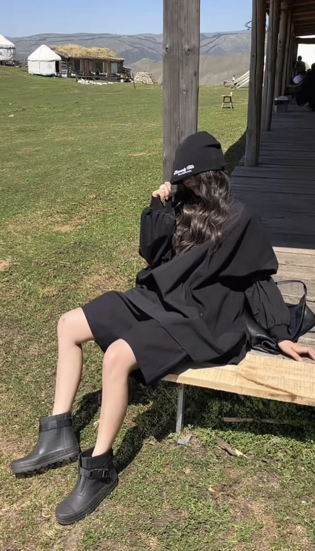 AMAZING IN | 棉质 | 宽松松弛拼接上衣女 A250701-AI57BTJ250520