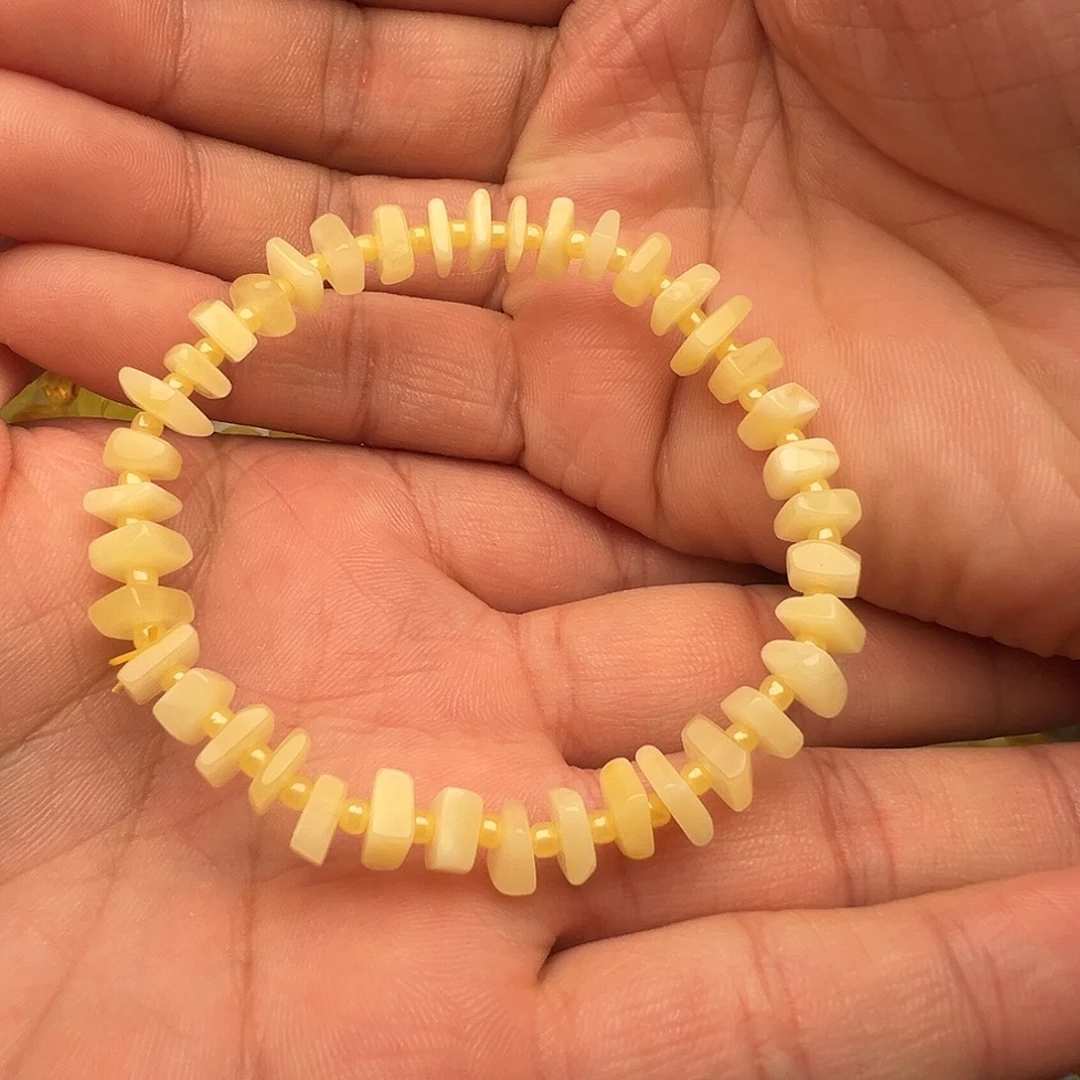 蜜蜡未镶嵌颈饰蜜蜡边角料手串（福利价）