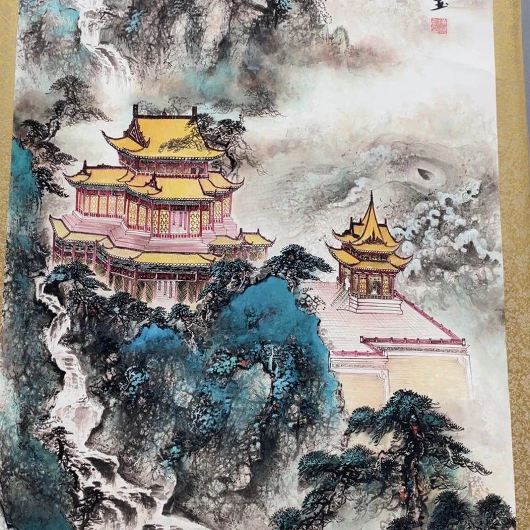 国画老师手绘带运险w
