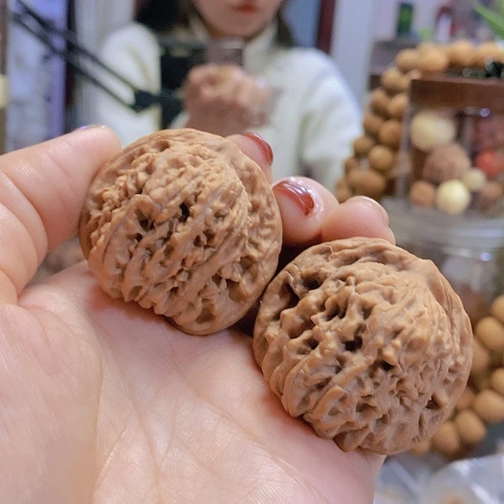 【闪购商品】文玩核桃把件41四座楼