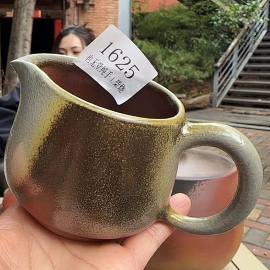 纯柴烧手工公道杯180容量