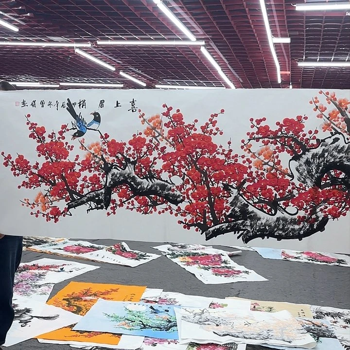 国画无毛和被绒毛或被