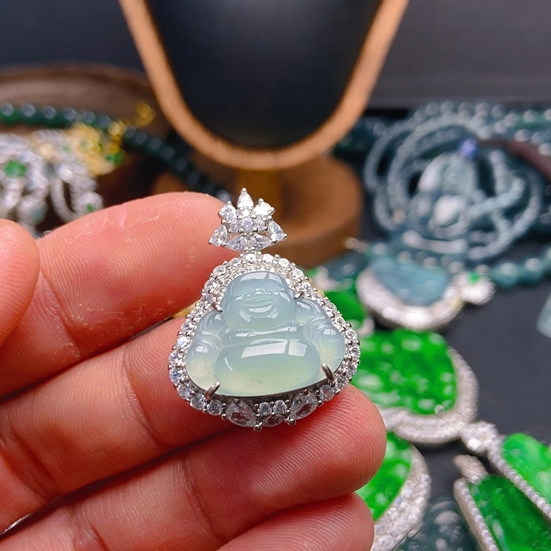 翡翠吊坠(不含链)未镶嵌449吊坠