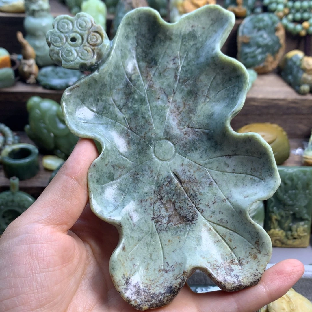 岫岩河磨玉（透闪石质玉）未镶嵌珠宝奇石