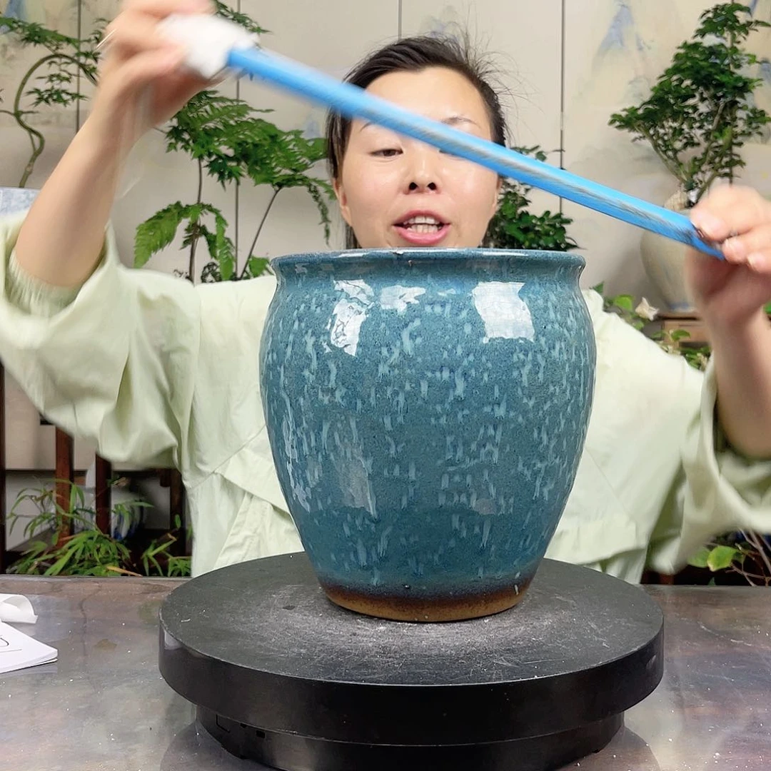 紫砂花盆王嫂花盆直播0607-171高21口19