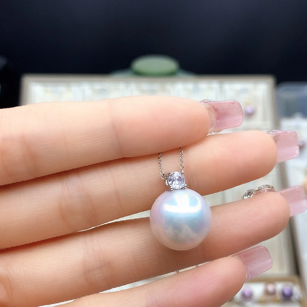 淡水珍珠颈饰合金