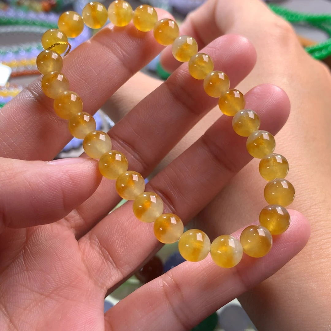 翡翠手链未镶嵌卡7