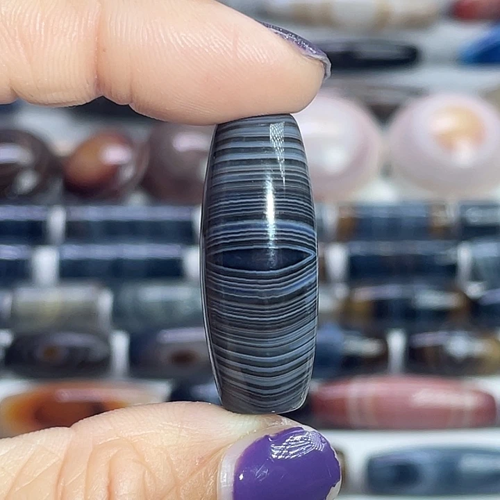 玛瑙/玉髓合金颈饰