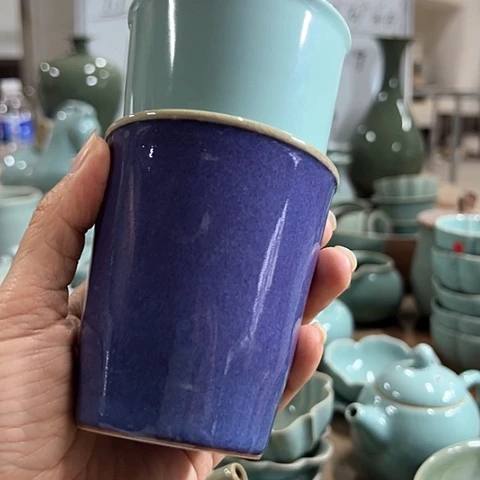 汝瓷钧瓷可乐杯微瑕福利