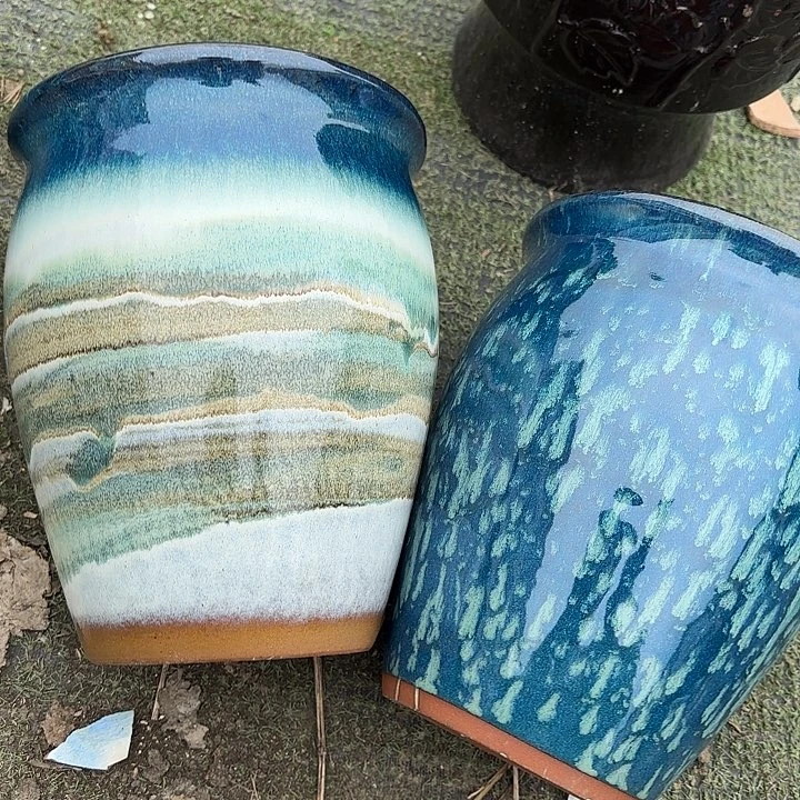 紫砂花盆口18高22福利价。。。。。。。。。。