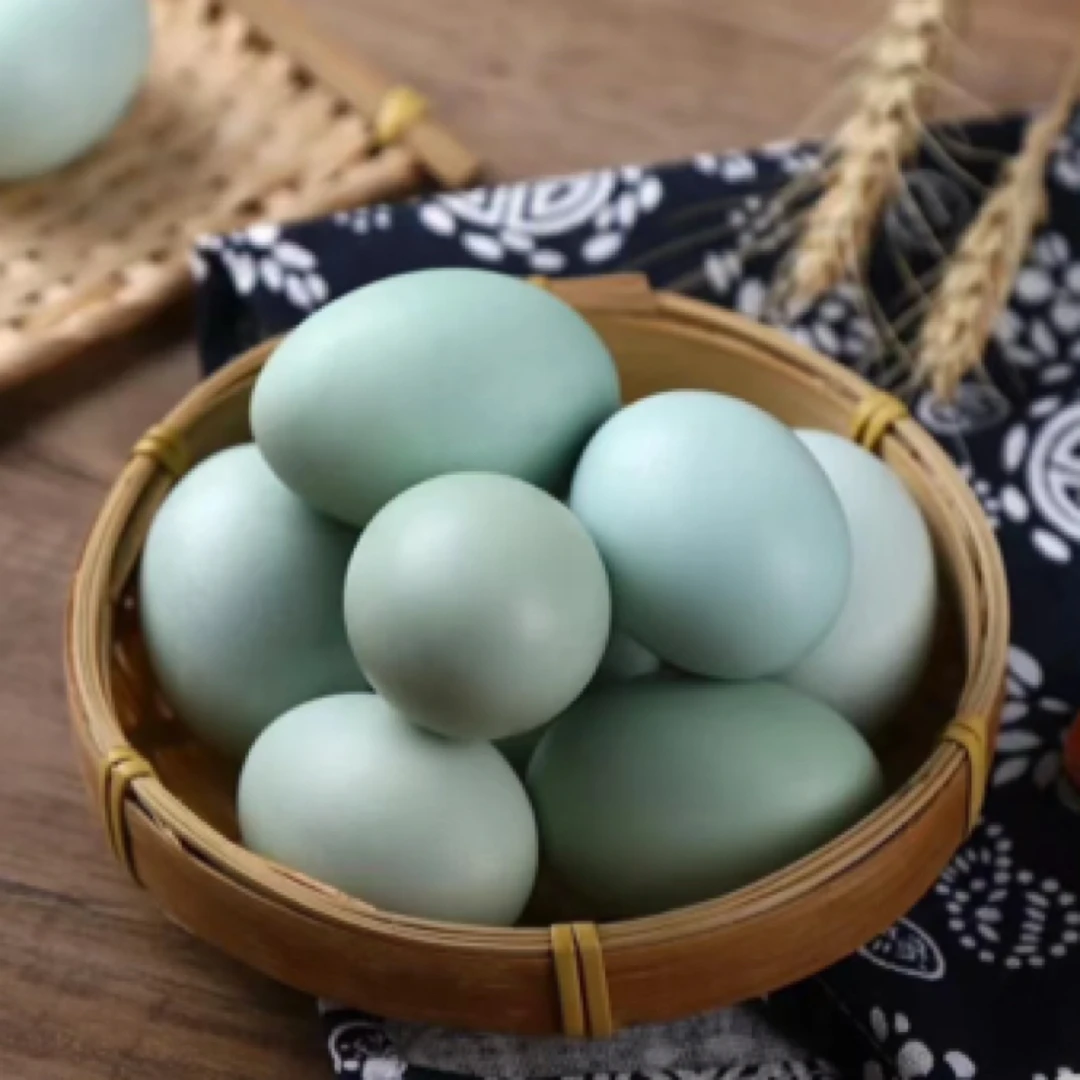 农家散养溜达鸡绿皮鸡蛋（五黑鸡鸡蛋纯粮散养）