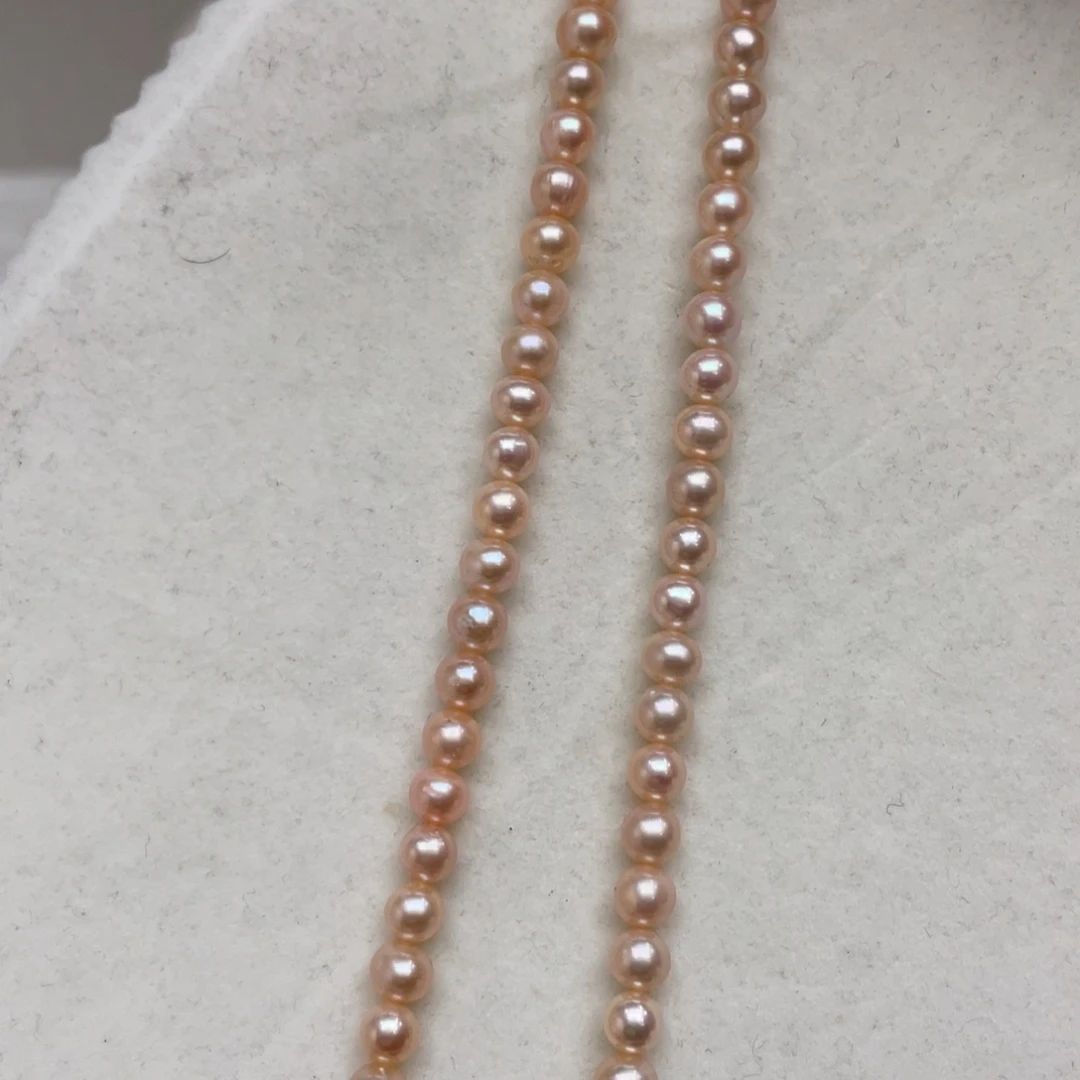 淡水珍珠银S925镶嵌颈饰