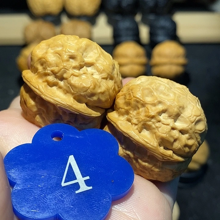 核桃荷叶蛙35尺寸核桃