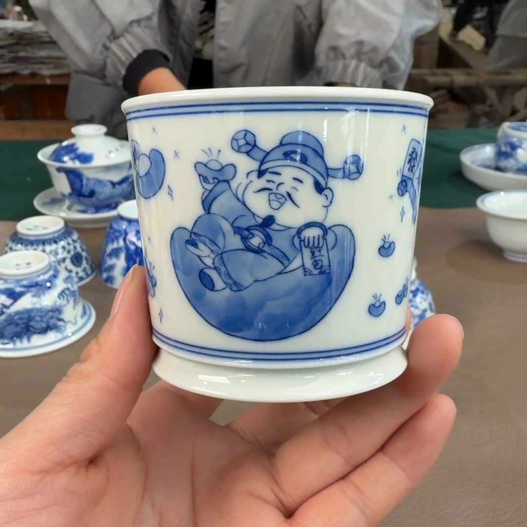 景德镇陶瓷手工手绘