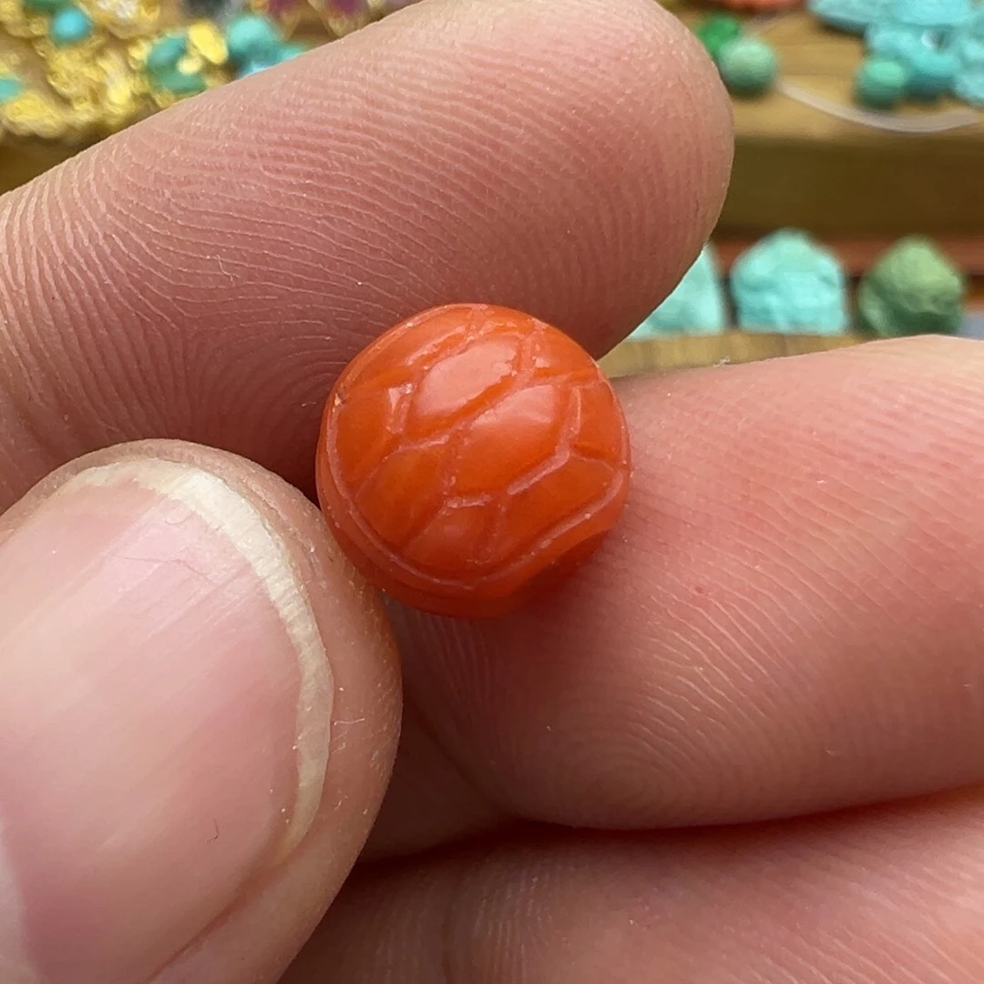 南红玛瑙颈饰未镶嵌