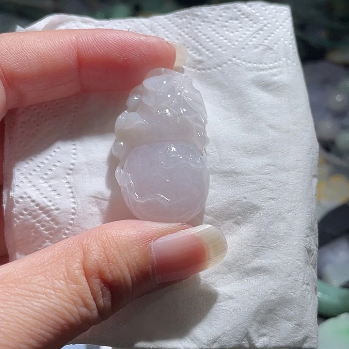 颈饰未镶嵌翡翠天