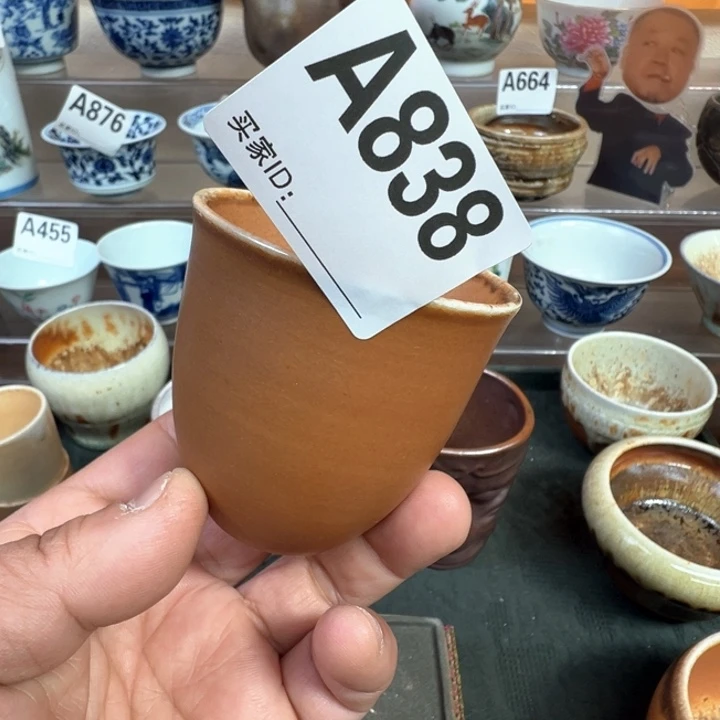 摆件838景德镇手工柴烧茶器