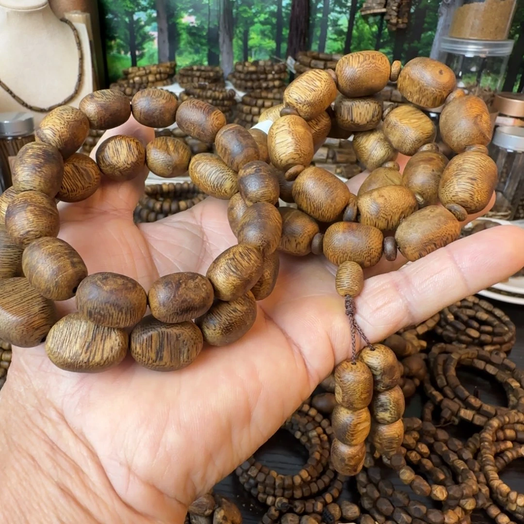 沉香手串白棋留疤单圈发2双圈发一