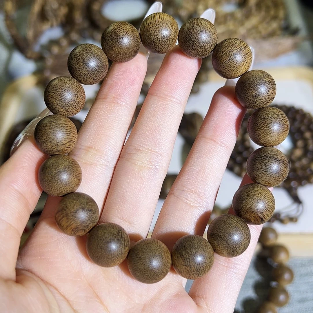 沉香手串天然惠安红油老料1.3单圈 花香沁甜凉 16g+