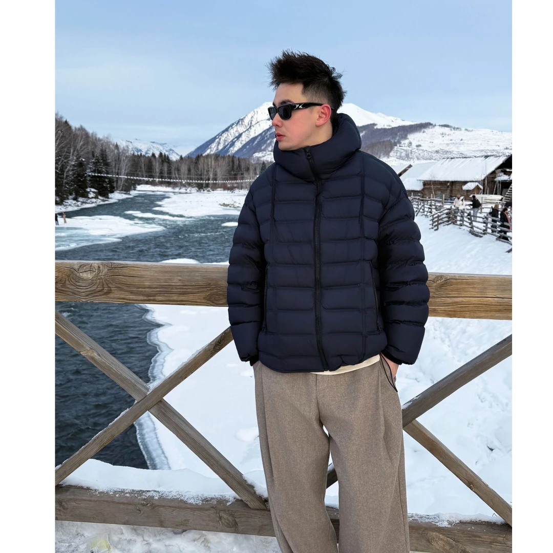 CityDay【楠哥】五星米其林羽绒服王拼皮加密平纹羽绒服 251391