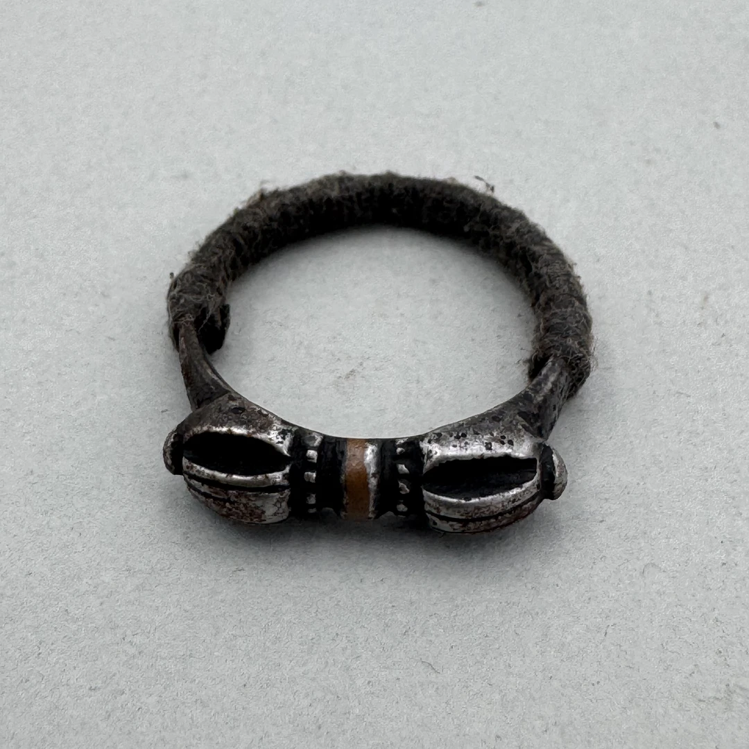 19世纪 寒铁金刚杵戒指/HSZC/88347