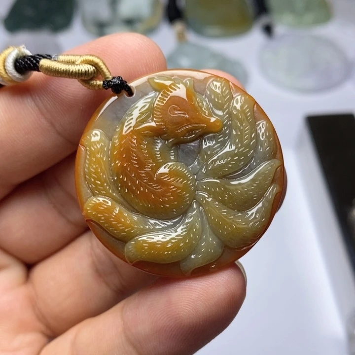 颈饰未镶嵌翡翠翡翠