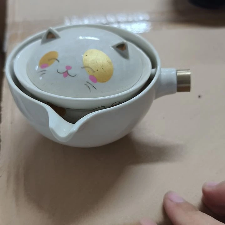 小猫侧把壶1个个个