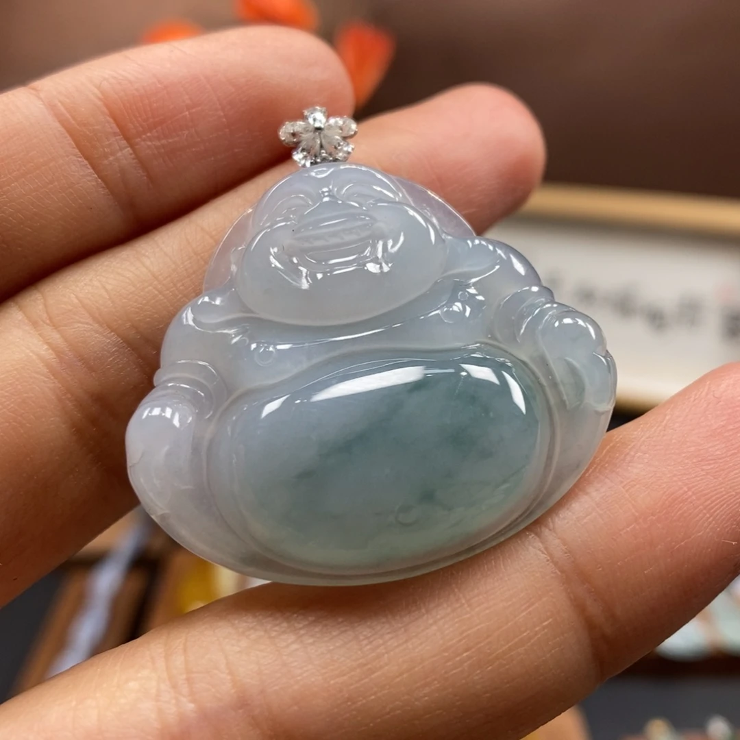 【闪购商品】颈饰18K金镶嵌翡翠21