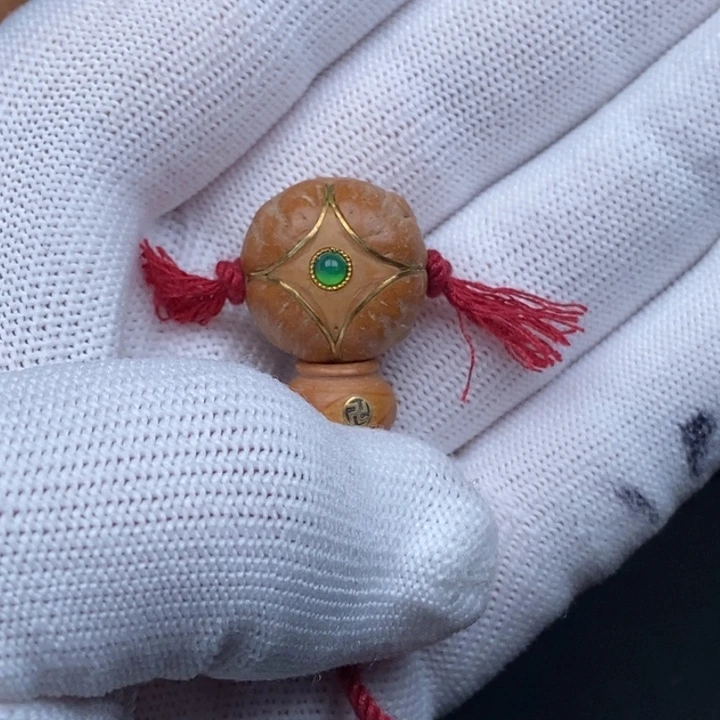 凤眼菩提手串静**阳麒麟眼17.7mm