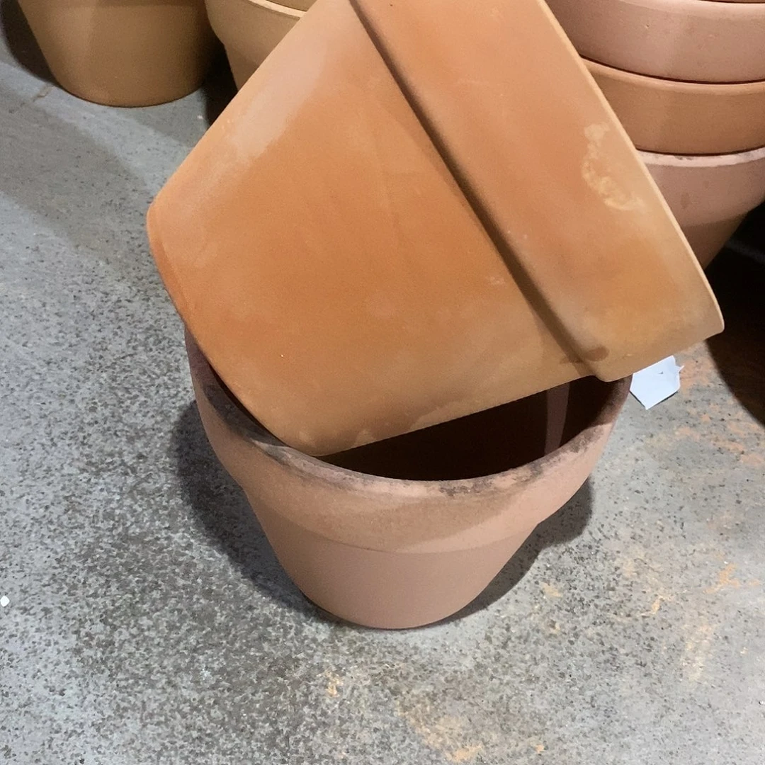 瑕疵红陶16×13-2