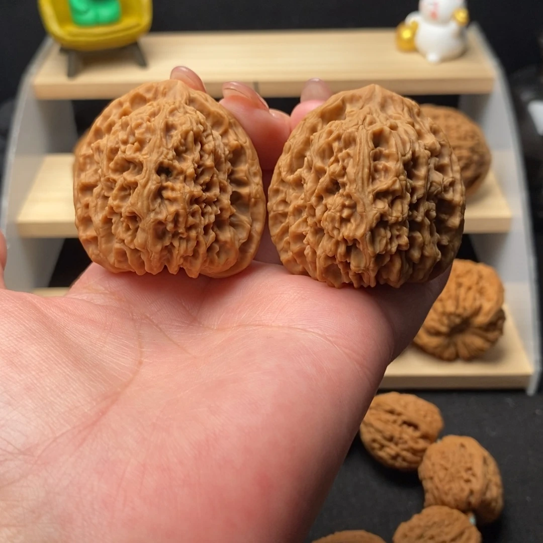 把件文玩核桃33号南将石44边44高全品