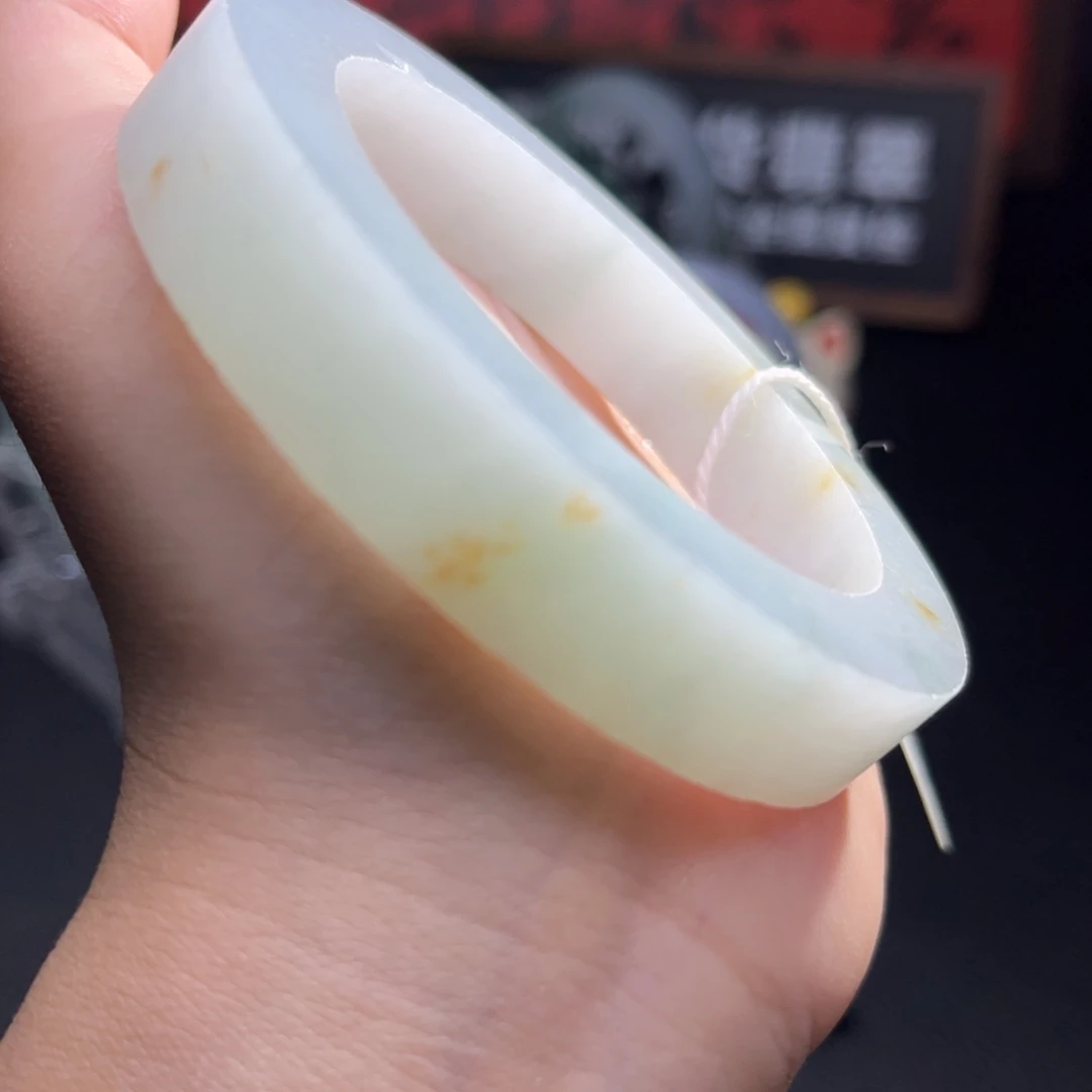 定制翡翠未镶嵌翡翠手镯定制孤品清仓特价55-58