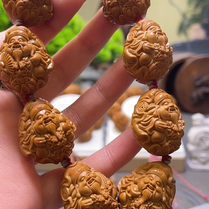 幸***?吊坠橄榄核橄榄核雕