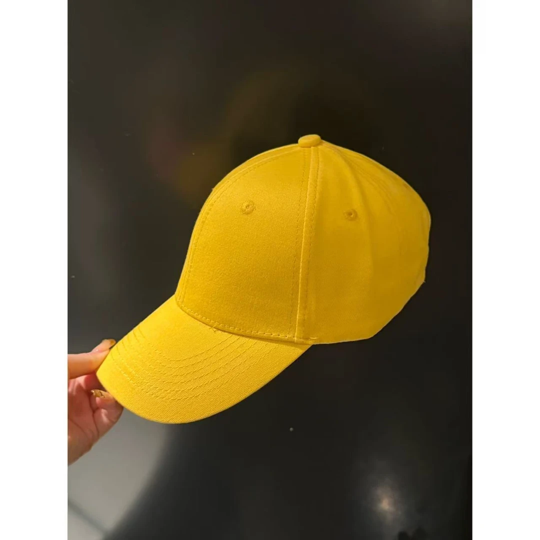6002璇哥同款黄色鸭舌帽