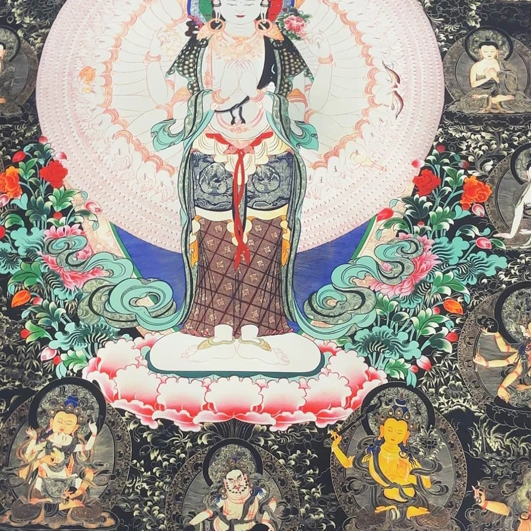 卷轴画唐卡作品欣赏