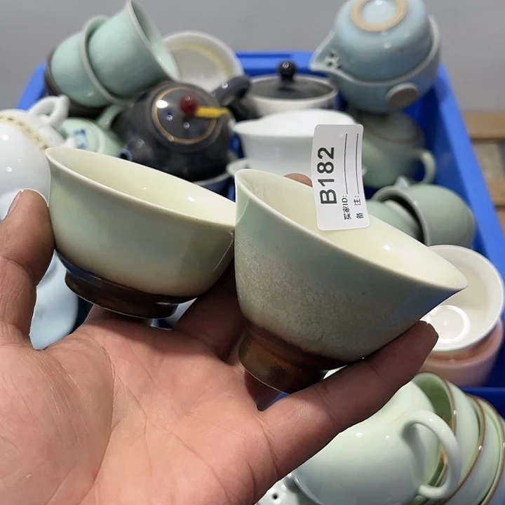 茶具默认微瑕瓷器、茶具、壶、摆件，介意勿拍