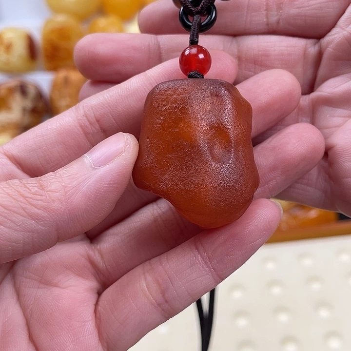 蜜蜡项链未镶嵌14克