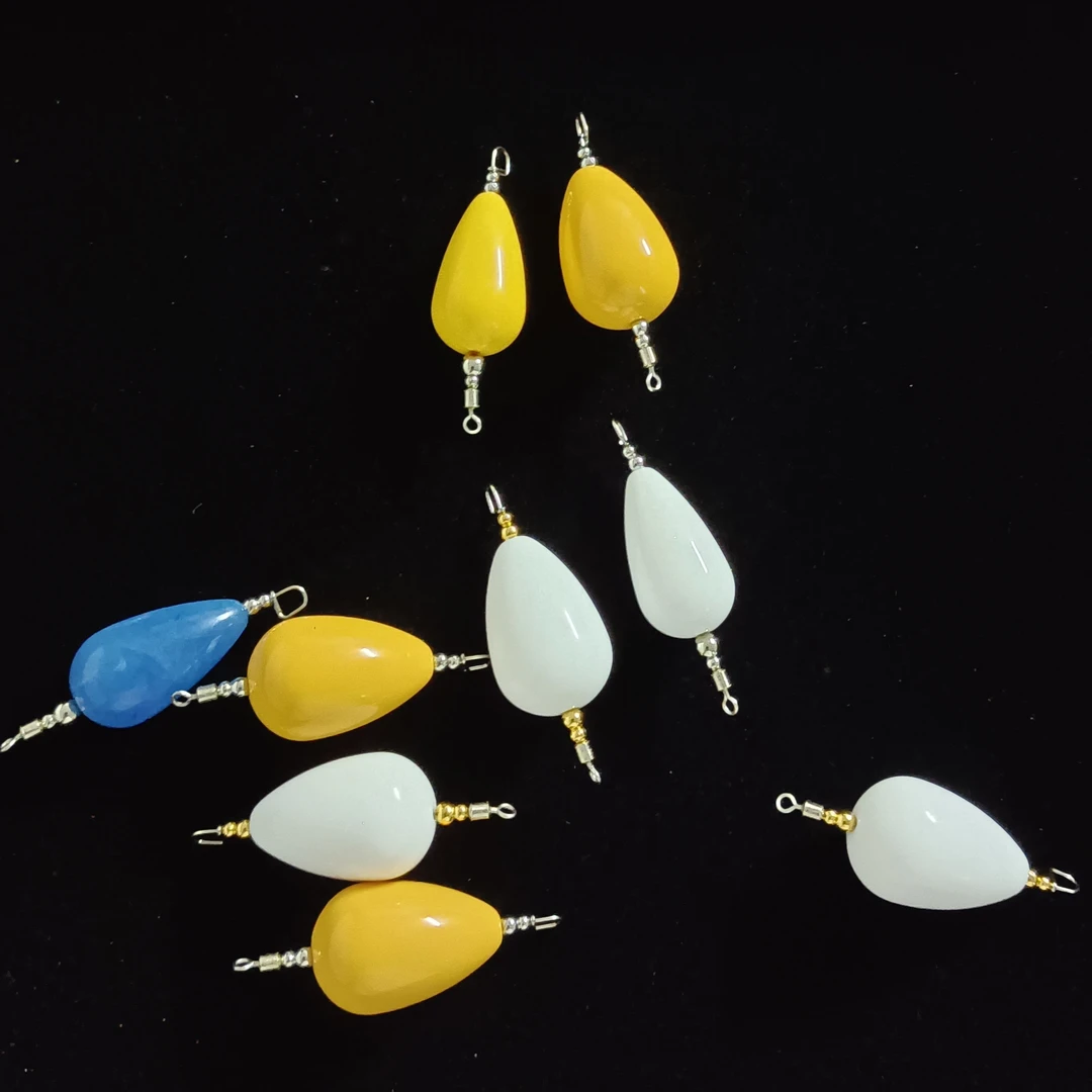 8只缓沉助投器3.2克新品 路亚配件辅助瓜子亮片飞蝇钩的助抛器