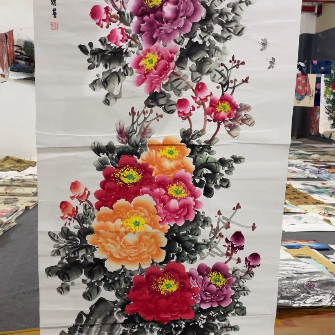 年画画创作等活动中的