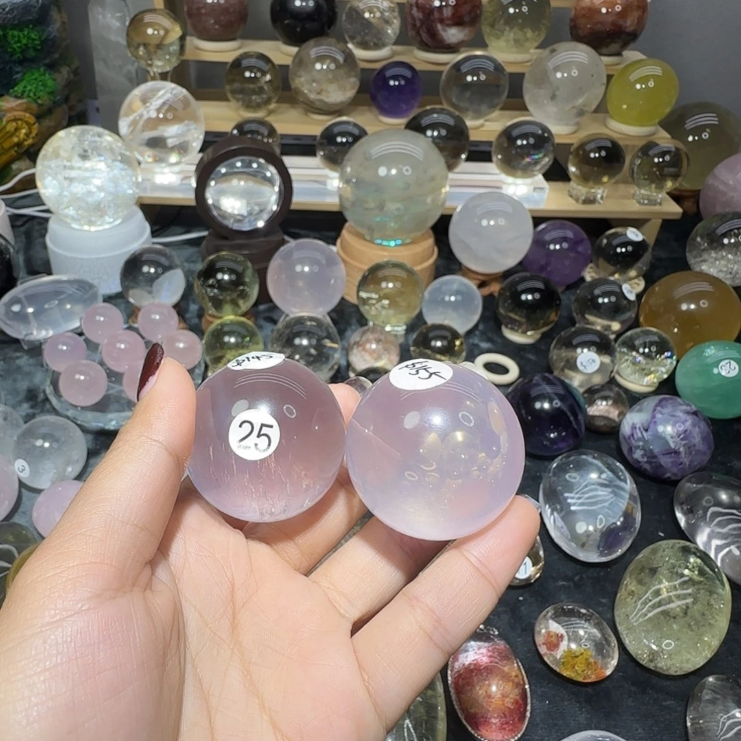 小***妮水晶未镶嵌珠宝半成品25