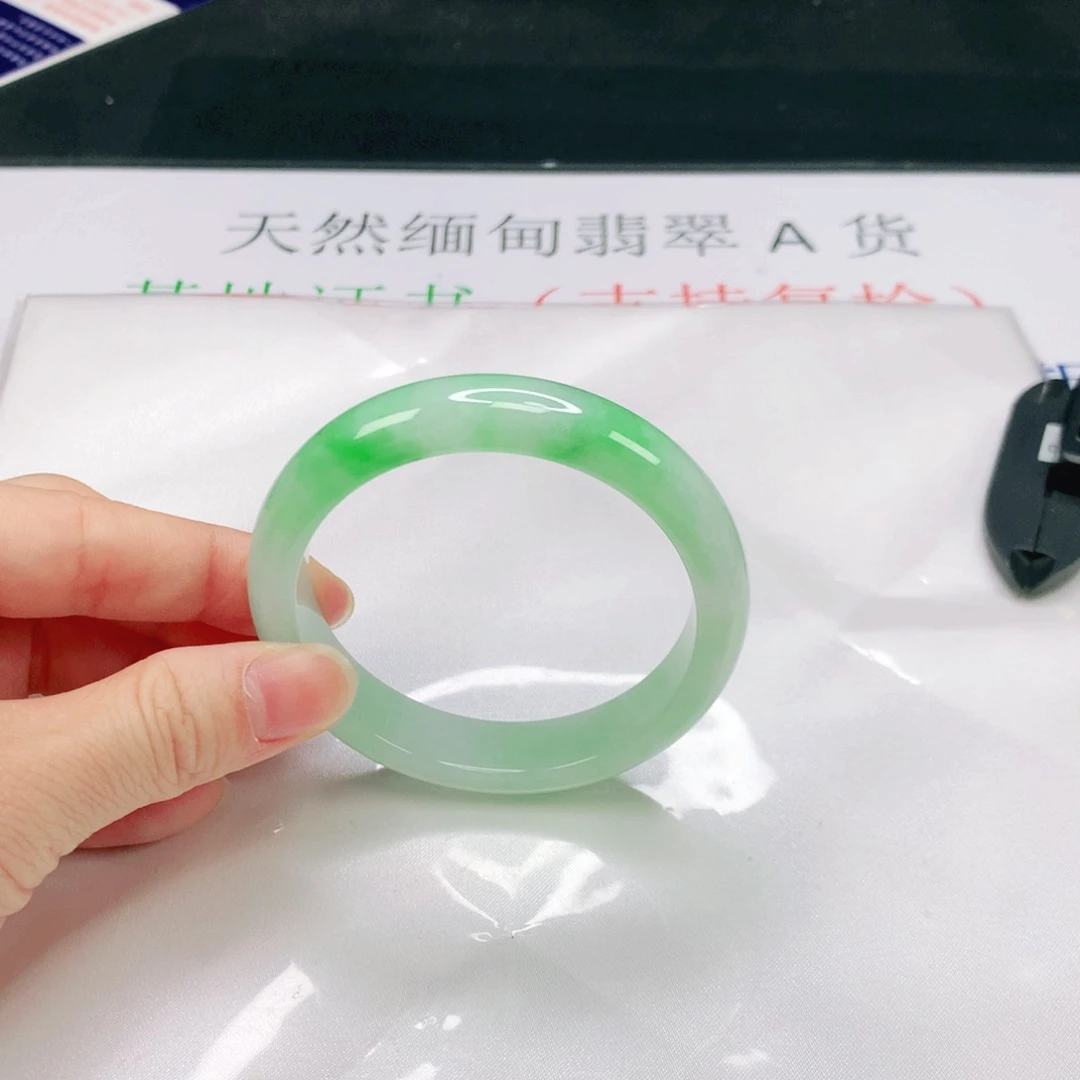 未镶嵌手镯翡翠缅甸天然A货翡翠