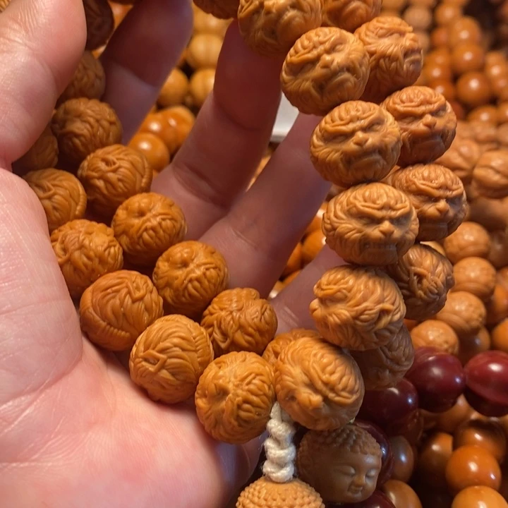 【闪购商品】猴头核桃手串《****》悟空