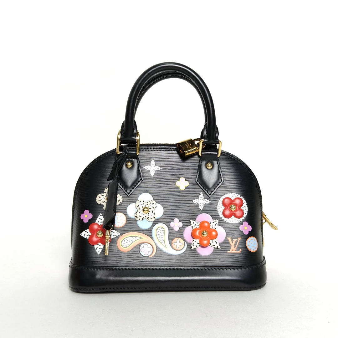 95新 LouisVuitton/路易威登 【娇】ALMA贝壳包BB牛皮 2017 723426