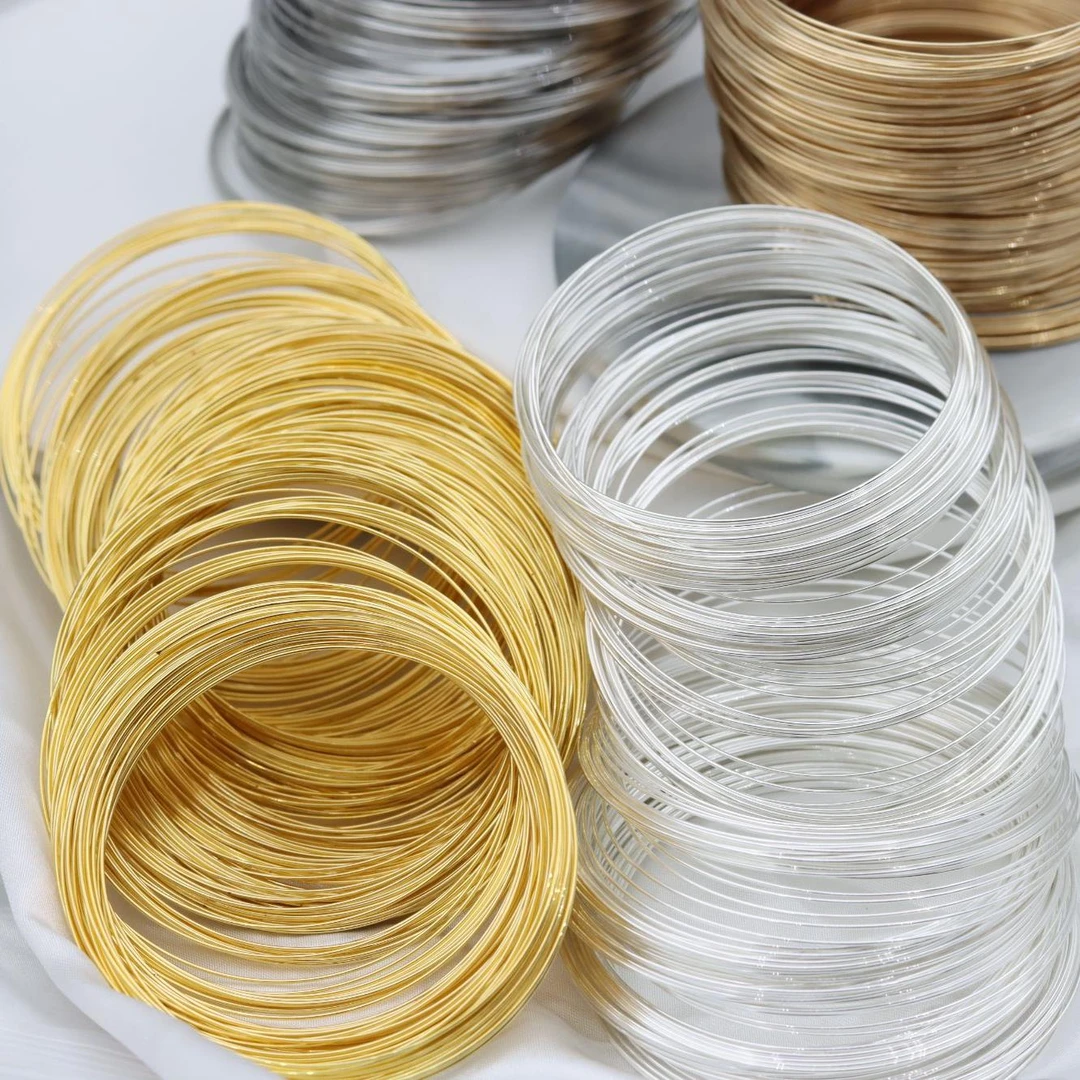 记忆钢圈diy手工串珠圈纯色配件不易变形还是会变的