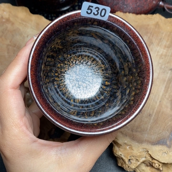 茶盏建窑建盏主人杯530
