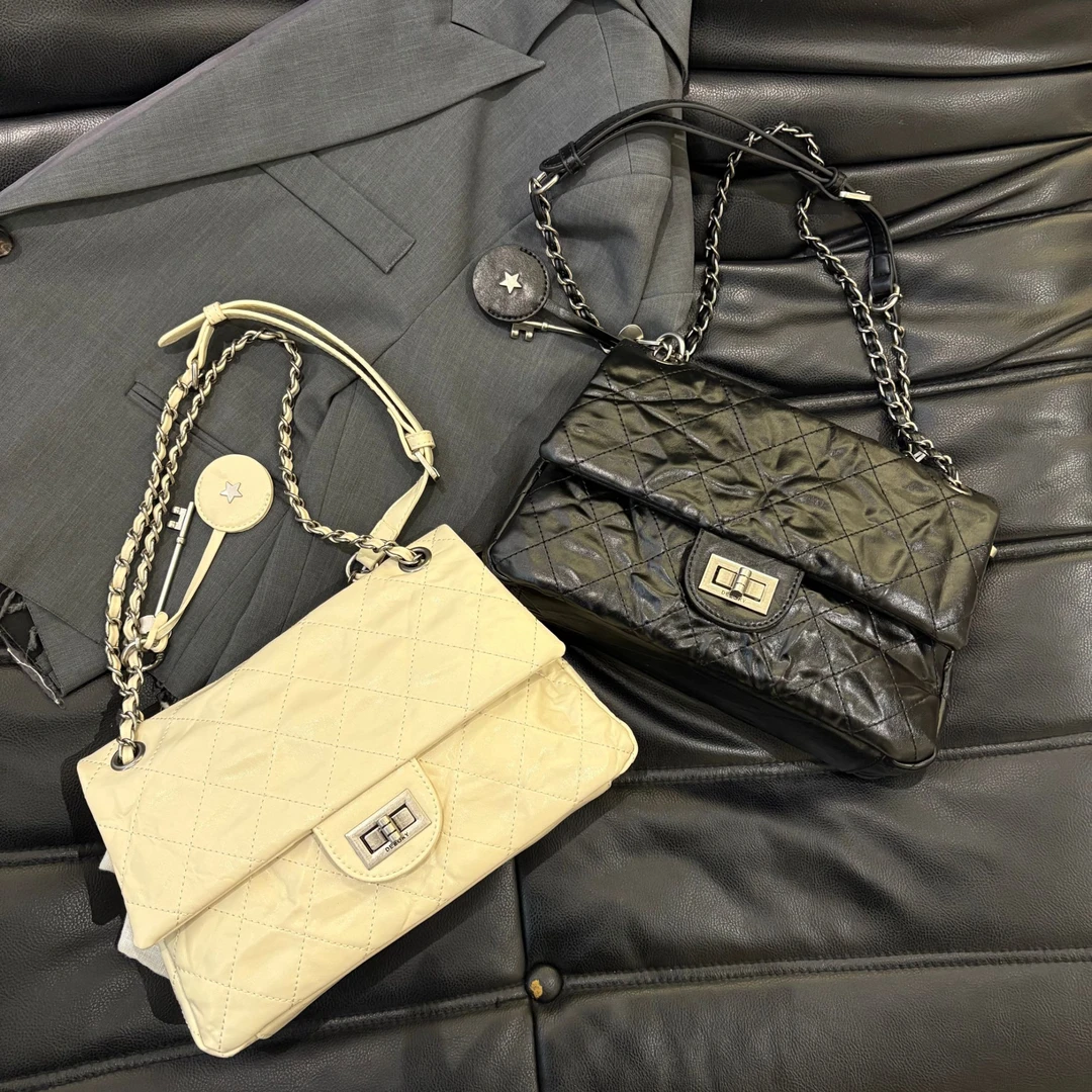 2025春季新款单肩斜挎流浪包 小众轻奢简约百搭奢品级大容量