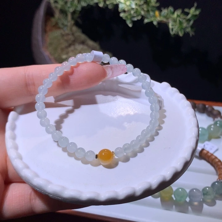 翡翠散珠翡翠手串