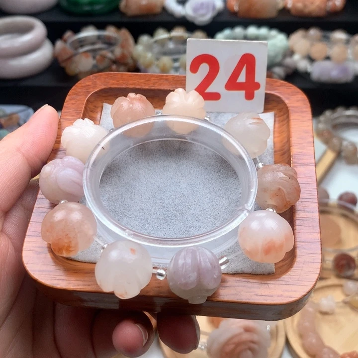 石英质玉手链未镶嵌