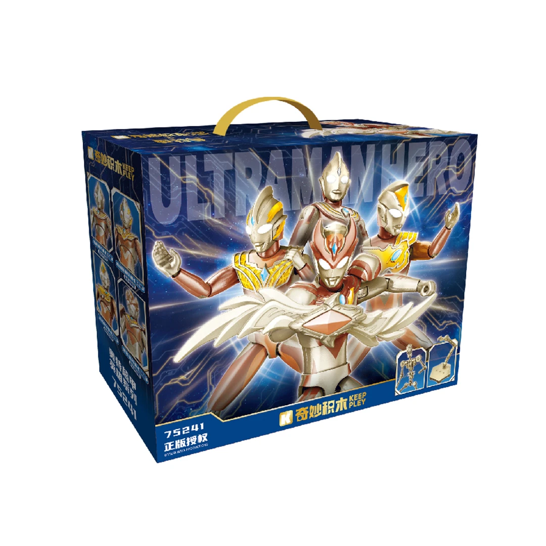 奇妙积木奥特曼超甲积木人金色特典，包装微压  介意勿拍 无运费险