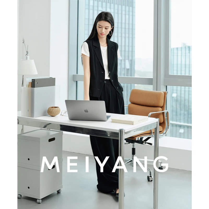 美洋MEIYANG 【商场同款】大表姐套装 进口复合纱马甲/休闲裤